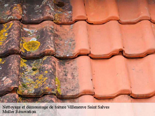 Nettoyage et démoussage de toiture  villeneuve-saint-salves-89230 Muller Rénovation 