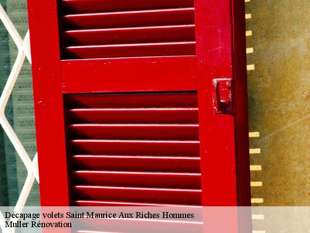 Décapage volets  saint-maurice-aux-riches-hommes-89190 Muller Rénovation 