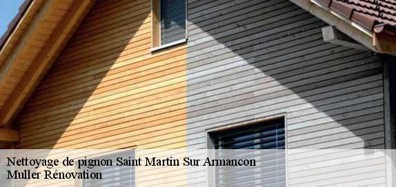 Nettoyage de pignon  saint-martin-sur-armancon-89700 Muller Rénovation 
