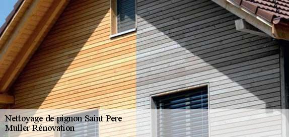 Nettoyage de pignon  saint-pere-89450 Muller Rénovation 