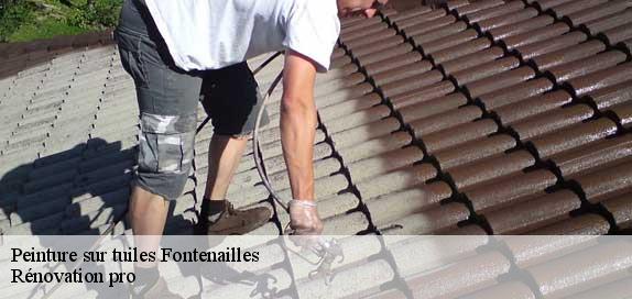 Peinture sur tuiles  89560