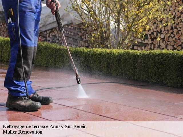 Nettoyage de terrasse  annay-sur-serein-89310 Muller Rénovation 